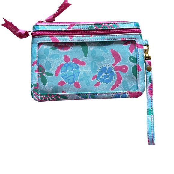 Simply Southern Cell Phone & Wallet Wristlet Sea Turtle Pattern Preppy - Picture 1 of 4